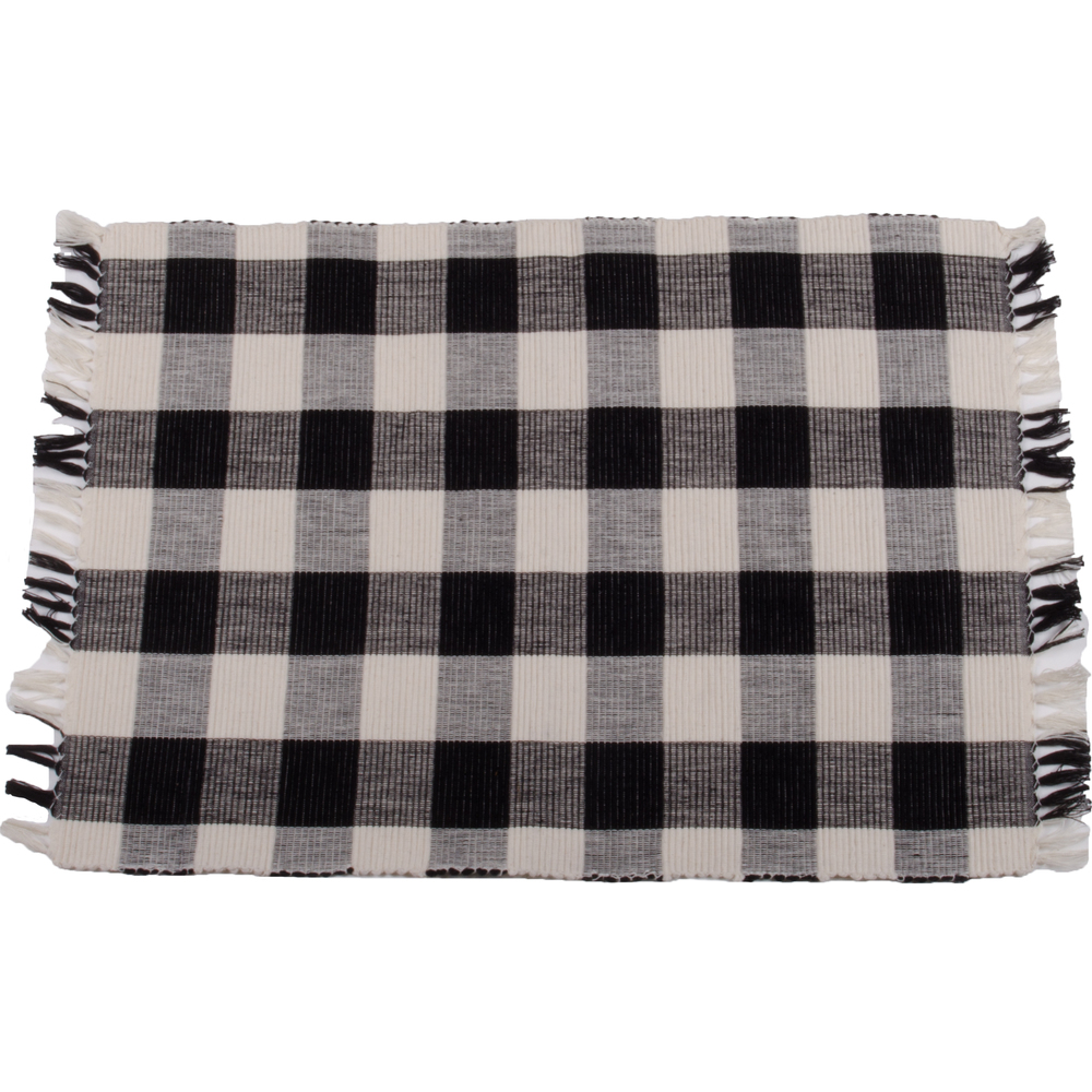 (image for) Buffalo Check Black-Buttermilk Placemat