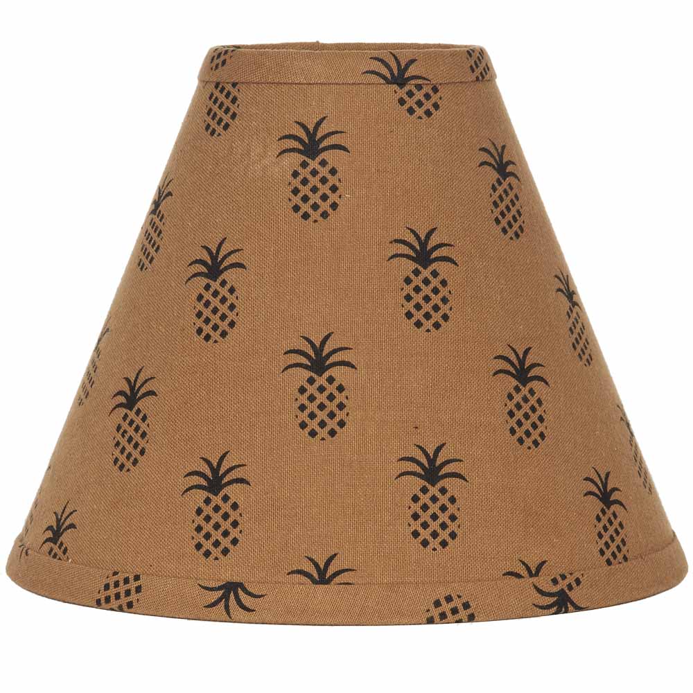 Pineapple Town Lampshade 14" Washer Mocha