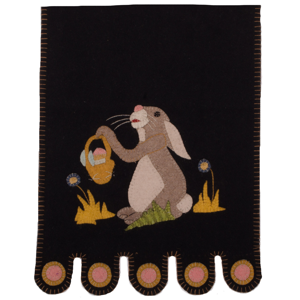 Bunny And A Basket Table Runner
