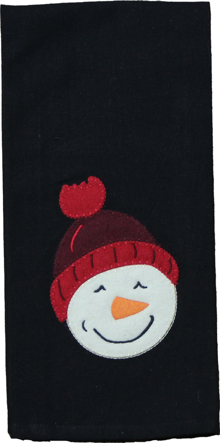 Snowman towel