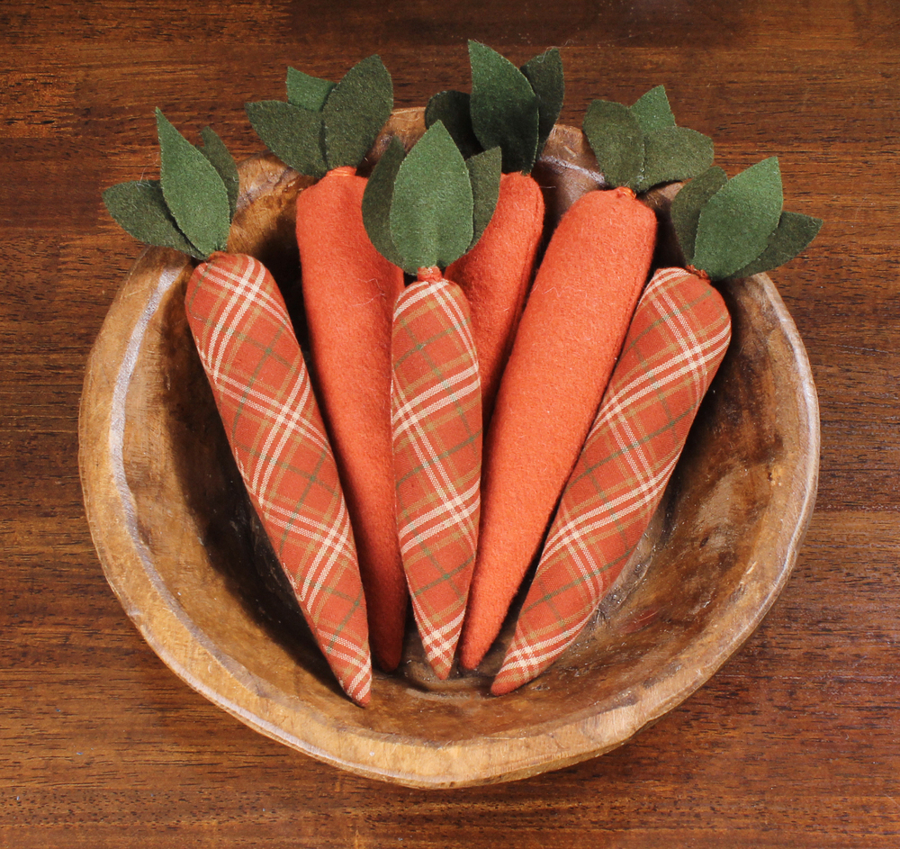 Carrot Fills set of 6