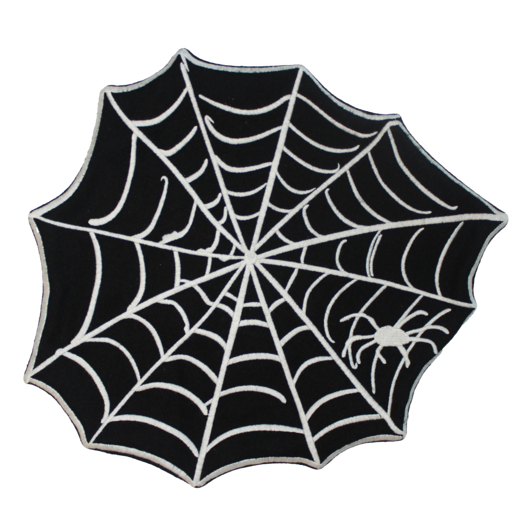 (image for) F Spiderweb Candle Mat